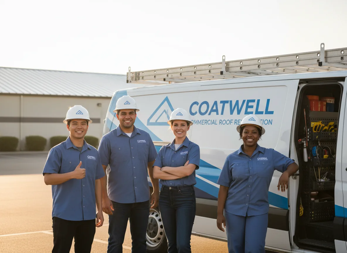 Commercial roof coating company in Belle Plaine, MN